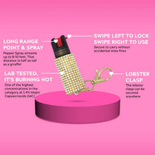 Load image into Gallery viewer, BLINGSTING Pepper Spray - Rhinestone